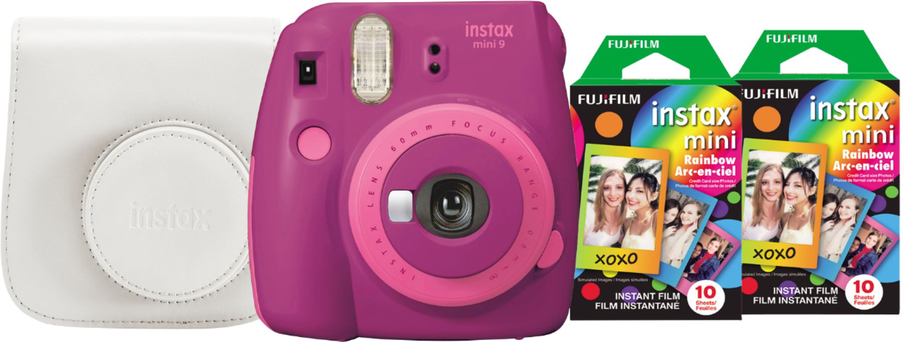 Fujifilm instax mini 9 Instant Film Camera Bundle