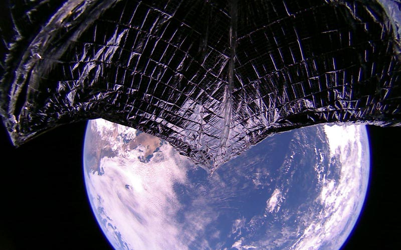 lightsail 2 over Baja