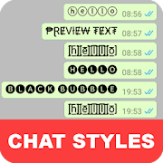 Estilos de Chat: fuentes elegantes para WhatsApp 