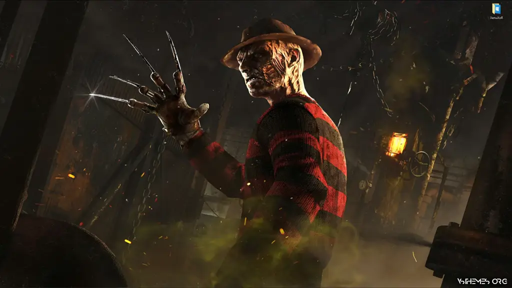 Video demonstration: Live wallpaper «Freddy Krueger - Dead by Daylight»