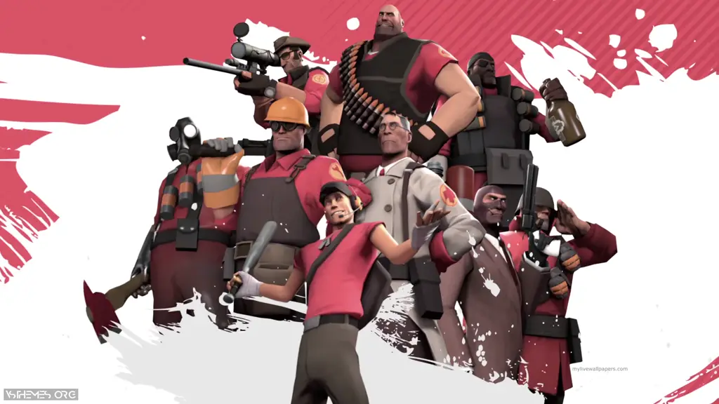 Video demonstration: Live wallpaper «Heroes Of Team Fortress 2»