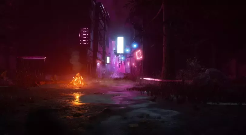 Live wallpaper Dead by Daylight Cyberpunk