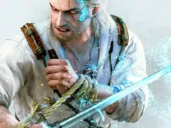 Geralt and the Shining Blade - Witcher