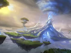 The rebirth of riding lightning in the sky islands 4K