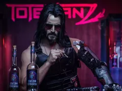 Cyberpunk 2077 Party at Totentanz