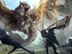 Battle with the monster - Monster Hunter