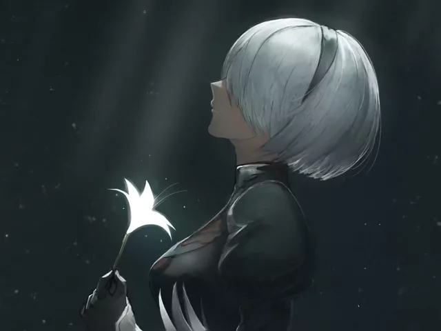 Live wallpaper «Nier Automata 2B»