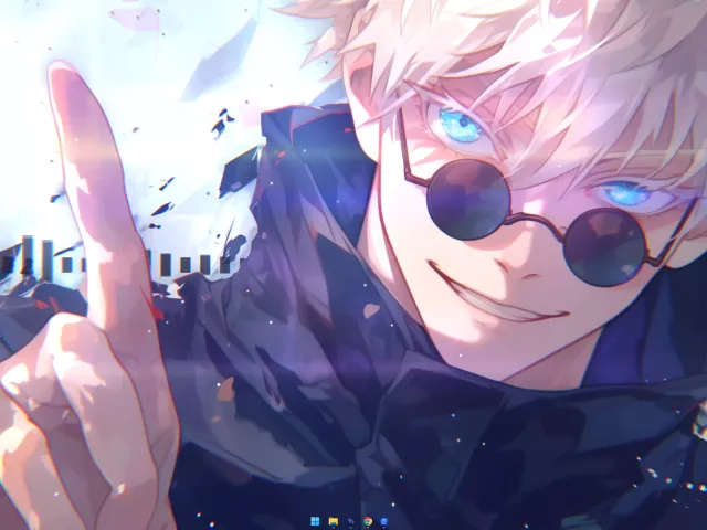 Live wallpaper «Gojo Satoru Equalizer»