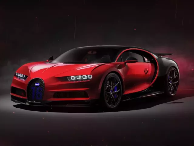 Live wallpaper «Bugatti Chiron»