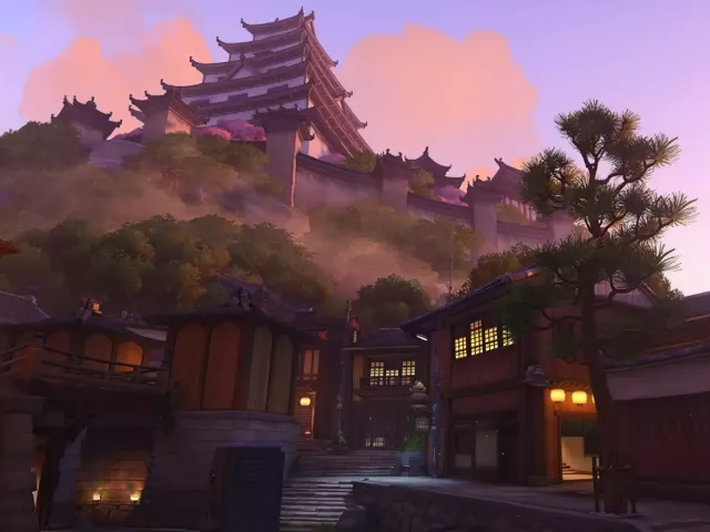 Live wallpaper «Overwatch Kanezaka in 4K»