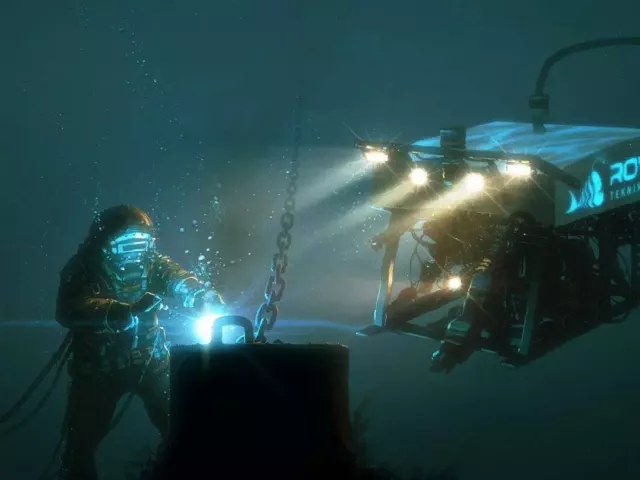 Live wallpaper «Underwater Welding»