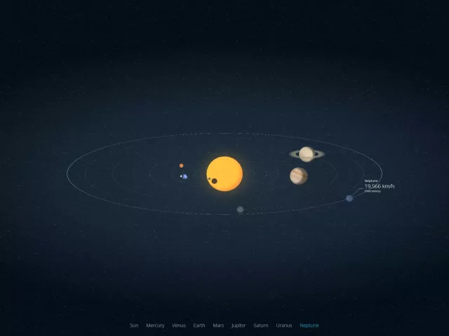 Live wallpaper «Solar System»