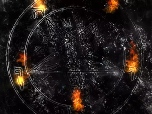 Live wallpaper «The Seal of Baphomet»