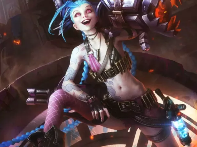 Live wallpaper «Jinx - League of Legends»