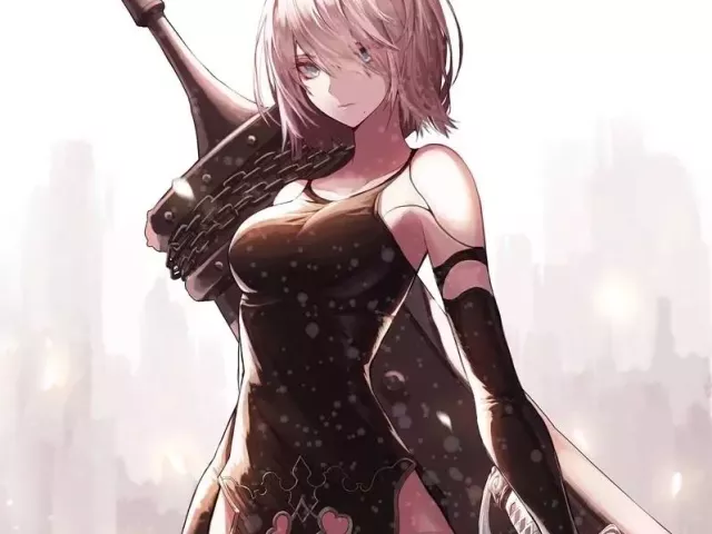 Live wallpaper «And Two are NIER:AUTOMATA»