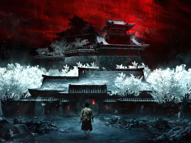 Live wallpaper «Ghost of Tsushima Hallucination World»