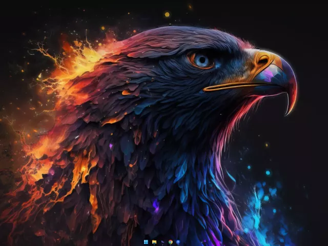 Live wallpaper «Eagle (AI)»