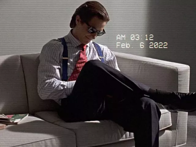 Live wallpaper «American psycho»