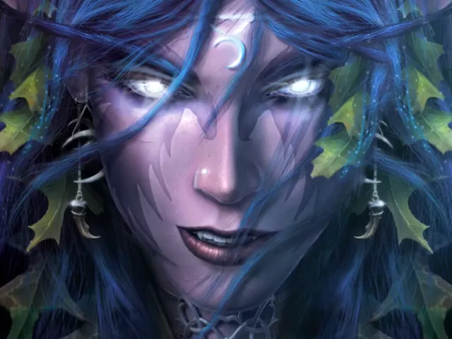 Live wallpaper «Tyrande Classic World of Warcraft»