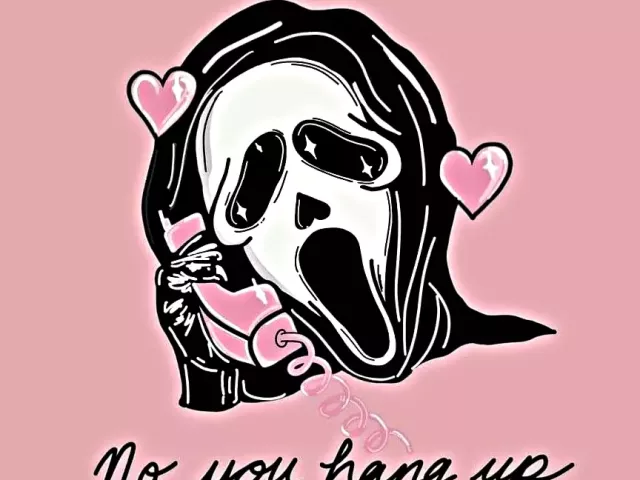 Live wallpaper «Cute Ghostface (Scream)»