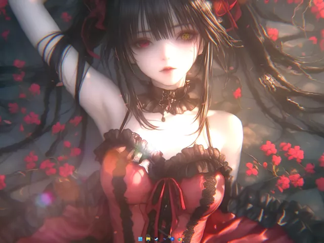 Живые обои «Kurumi Tokisaki - Date a Live»