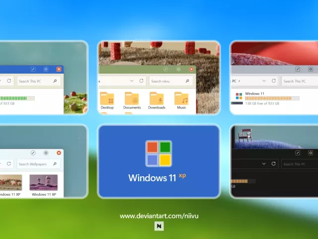 Theme «In the XP style» for Windows 11