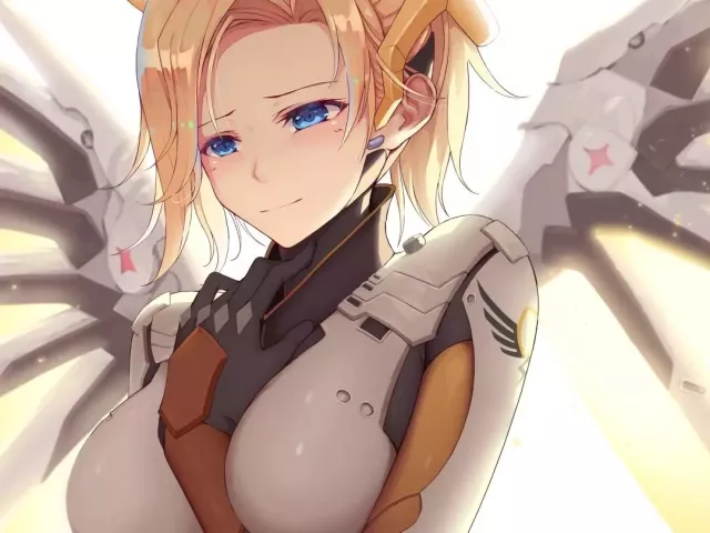 Live wallpaper «Mercy - Overwatch»