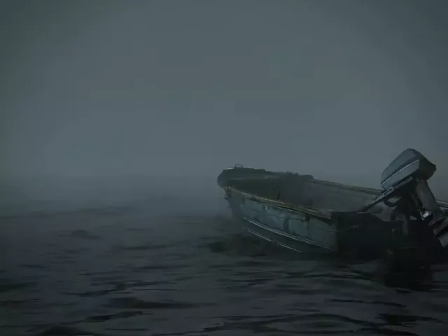 Live wallpaper «The Boat from The Last Of Us 2»