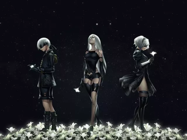 Live wallpaper «NieR Automata Trio»