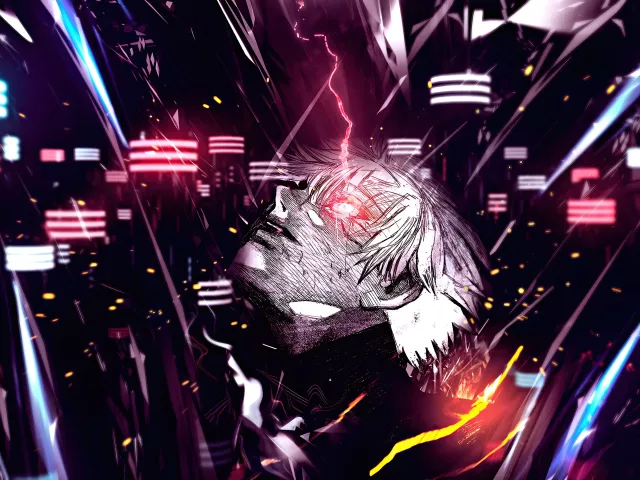 Live wallpaper «Kaneki Ken (Tokyo Ghoul) -- 4k»