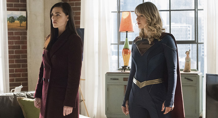 Supergirl - Katie McGrath and Melissa Benoist