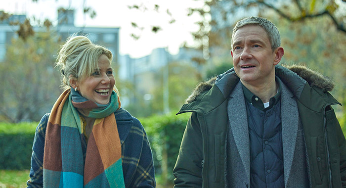 BREEDERS season 3 stars Sally Phillips and Martin Freeman