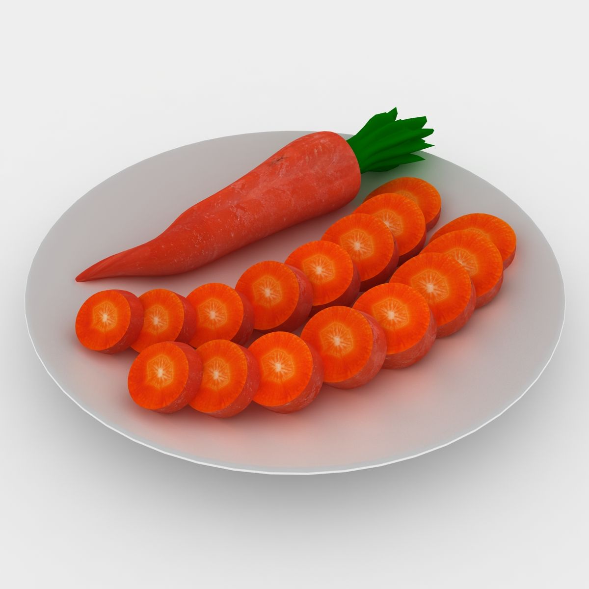 Carrot 3d model