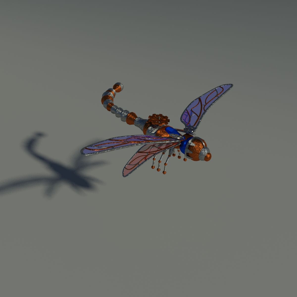 dragonfly 3d model