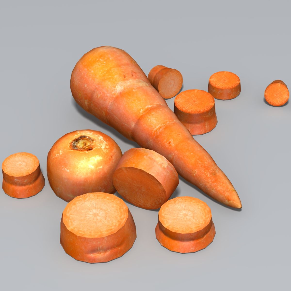 Carrot 3d model