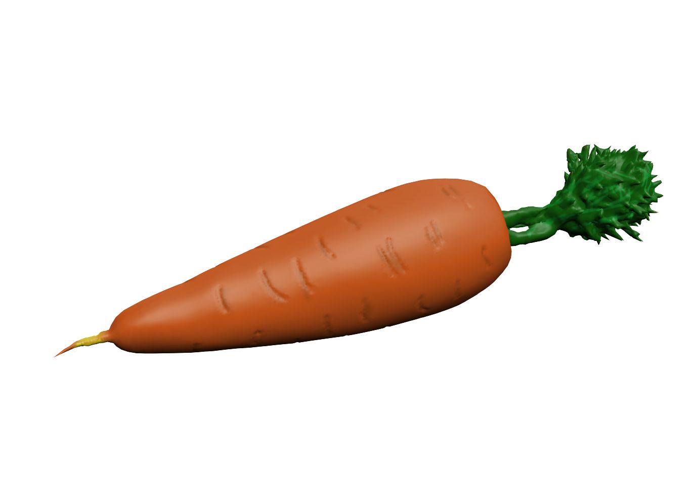 Carrot 3d model