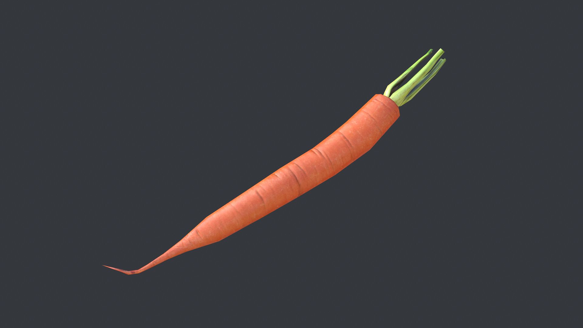 Carrot 3d model