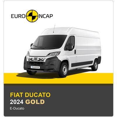 FIAT Ducato Euro NCAP Commercial Van Safety Results 2024