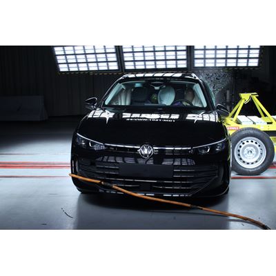 VW Passat - Side Mobile Barrier test 2024