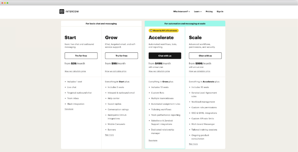 An image of Intercom's onboarding process