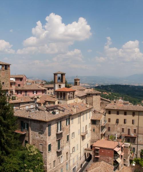 Predivan pogled na grad 'Perugia'