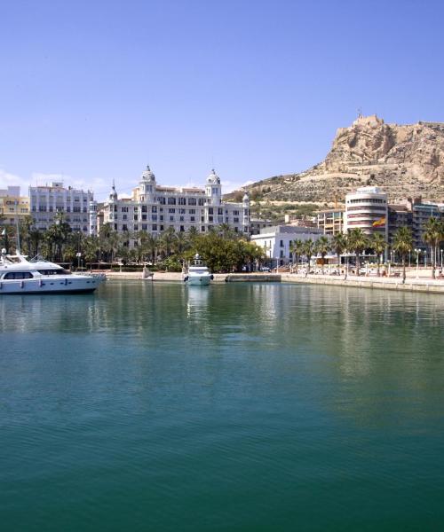 A beautiful view of Alicante.