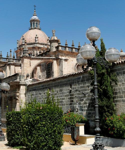 Piękny widok na miasto Jerez de la Frontera