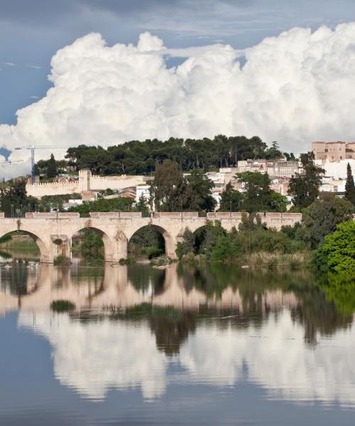 Čudovit pogled na mesto Badajoz