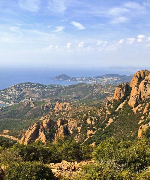 Όμορφη θέα του προορισμού Σεν Ραφαέλ