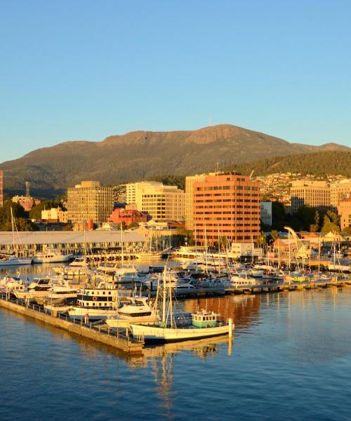 Paisaje espectacular de Hobart