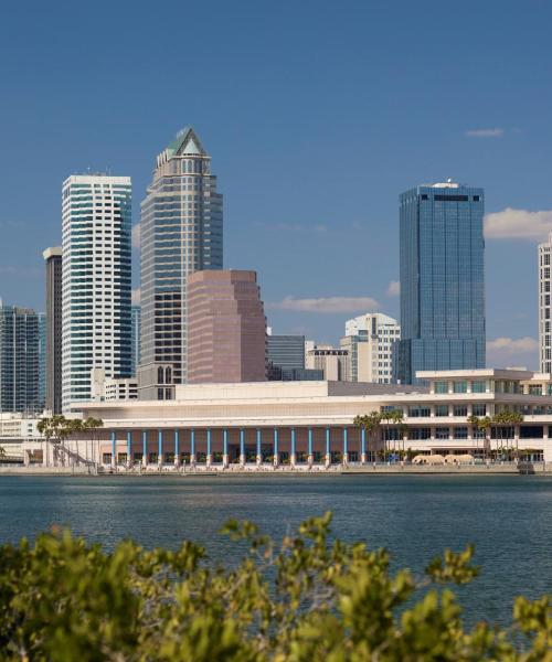 Uma linda vista de: Tampa. Essa cidade é atendida pelo Aeroporto de Tampa