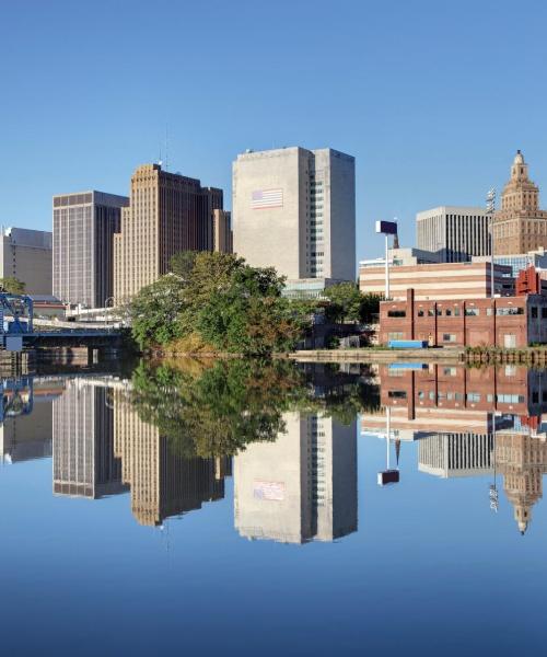 Una bonita panorámica de Newark