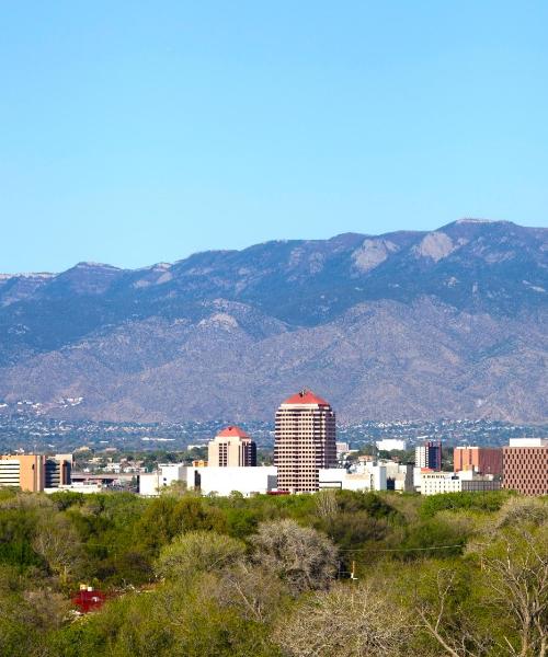 Una hermosa vista de Albuquerque