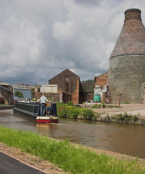 Pemandangan indah Stoke on Trent